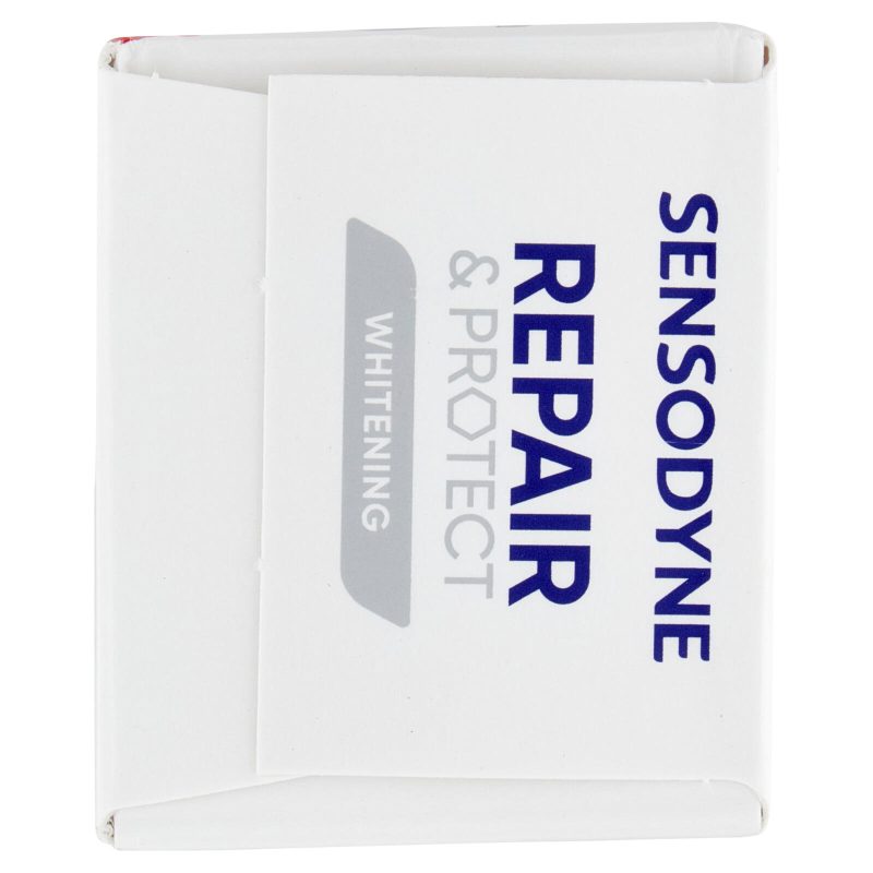 Sensodyne Repair & Protect Whitening, Effetto sbiancante, Dentifricio Denti Sensibili 75 ml