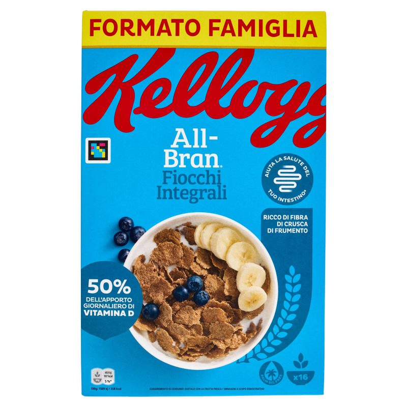 Kellogg's All-Bran Fiocchi Integrali 500 g