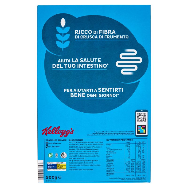 Kellogg's All-Bran Fiocchi Integrali 500 g