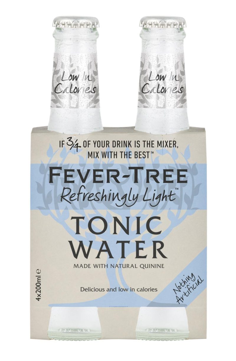 FEVERTREE TONIC WATER REFRESH x4 - 800 ML