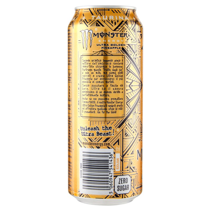 Monster Energy Ultra Golden Pineapple 500 ml