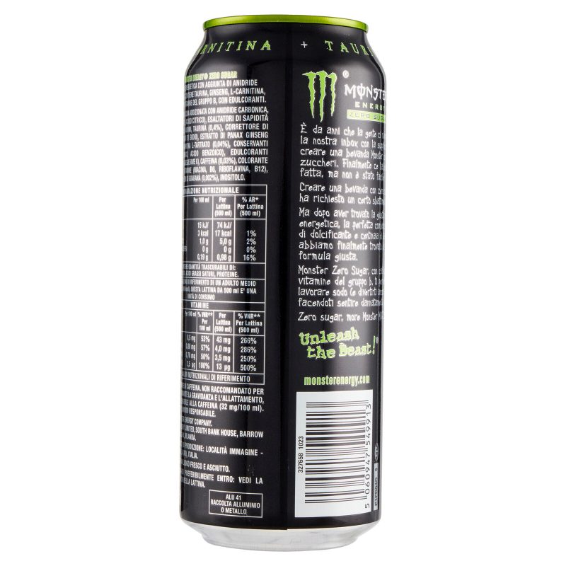 Monster Energy Zero Sugar 500 ml