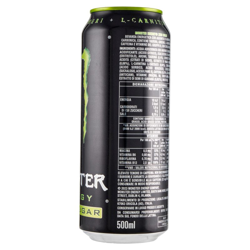 Monster Energy Zero Sugar 500 ml