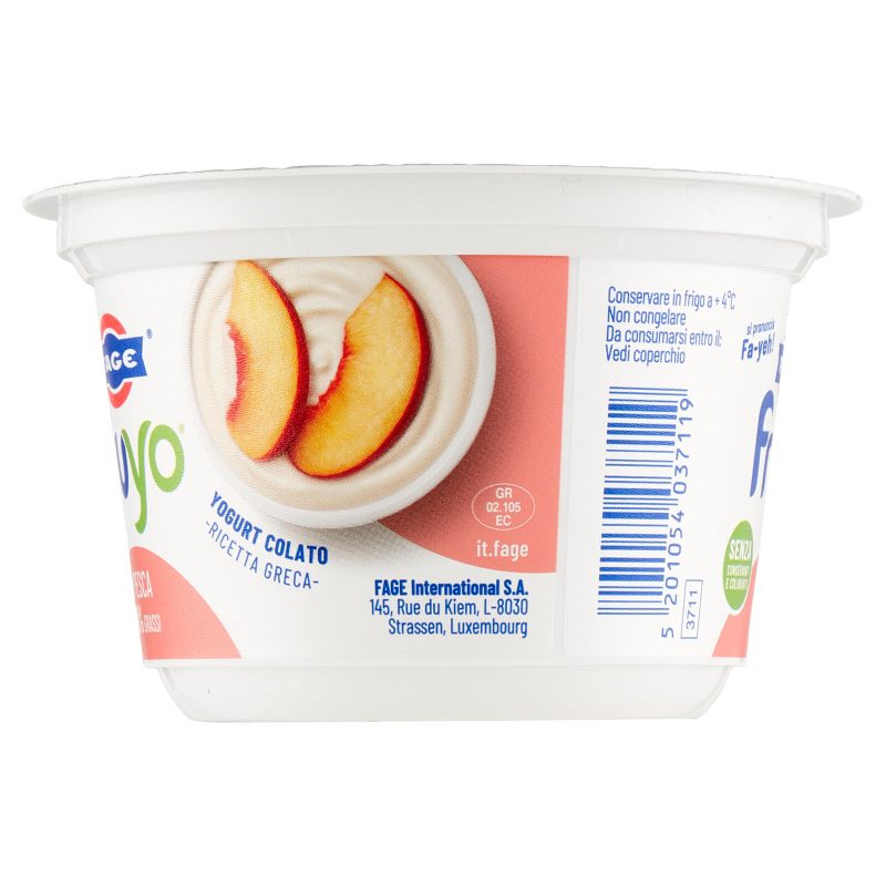 Fage fruyo Pesca 0% Grassi 150 g