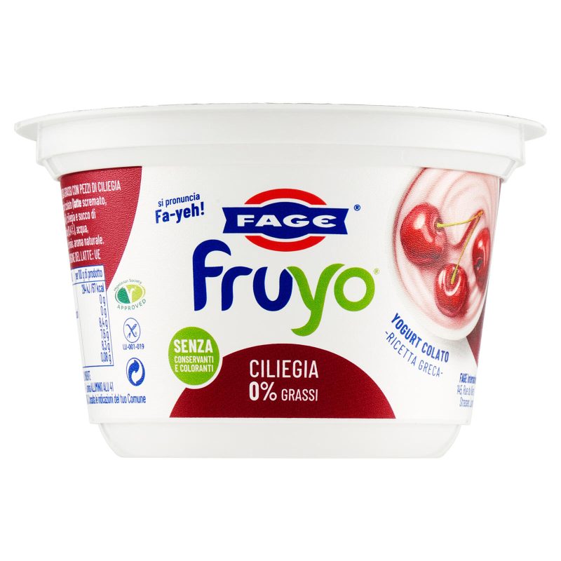 Fage fruyo Ciliegia 0% Grassi 150 g