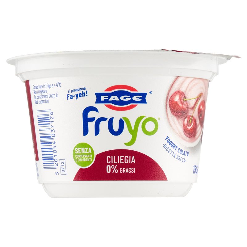 Fage fruyo Ciliegia 0% Grassi 150 g