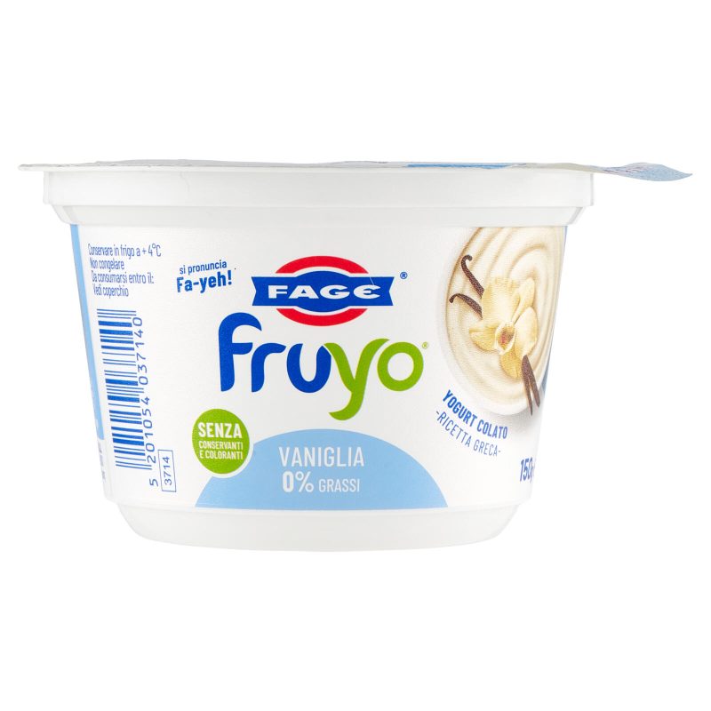 Fage fruyo Vaniglia 0% Grassi 150 g