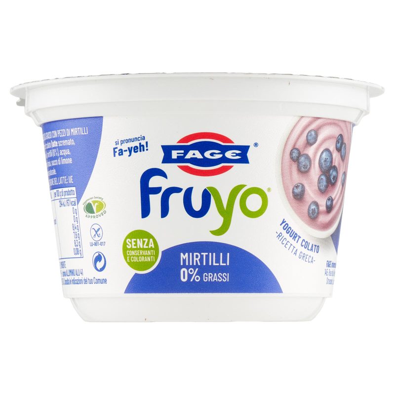 Fage fruyo Mirtilli 0% Grassi 150 g