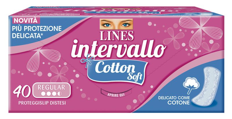 Lines intervallo Cotton Soft Regular 40 pz