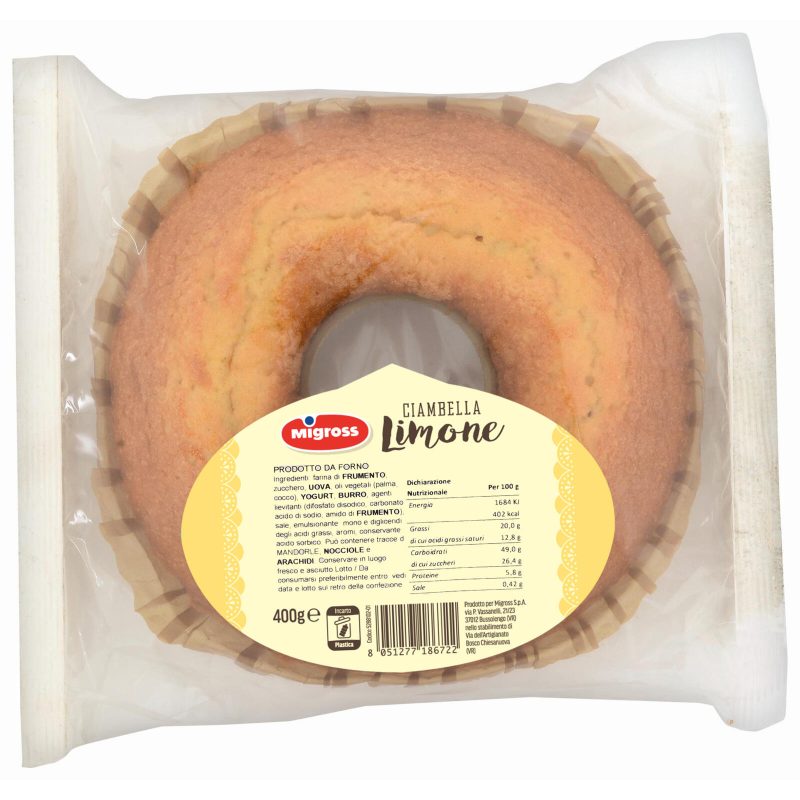 CIAMBELLA MIGROSS Limone400 g