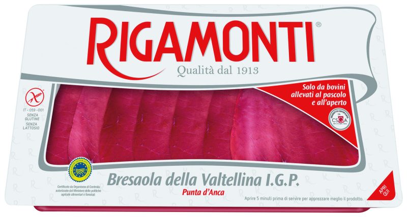 Rigamonti Bresaola della Valtellina I.G.P. Punta d'Anca 70 g