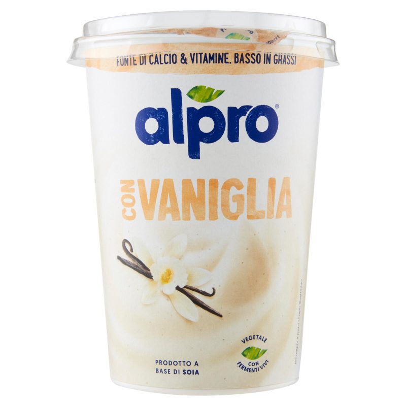 Alpro Soia Vaniglia con Calcio e Vitamine aggiunte 500 g