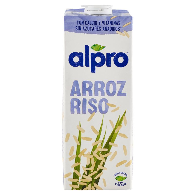 ALPRO Classico Bevanda Vegetale al Riso, Senza Lattosio, Basso in Grassi, 1l