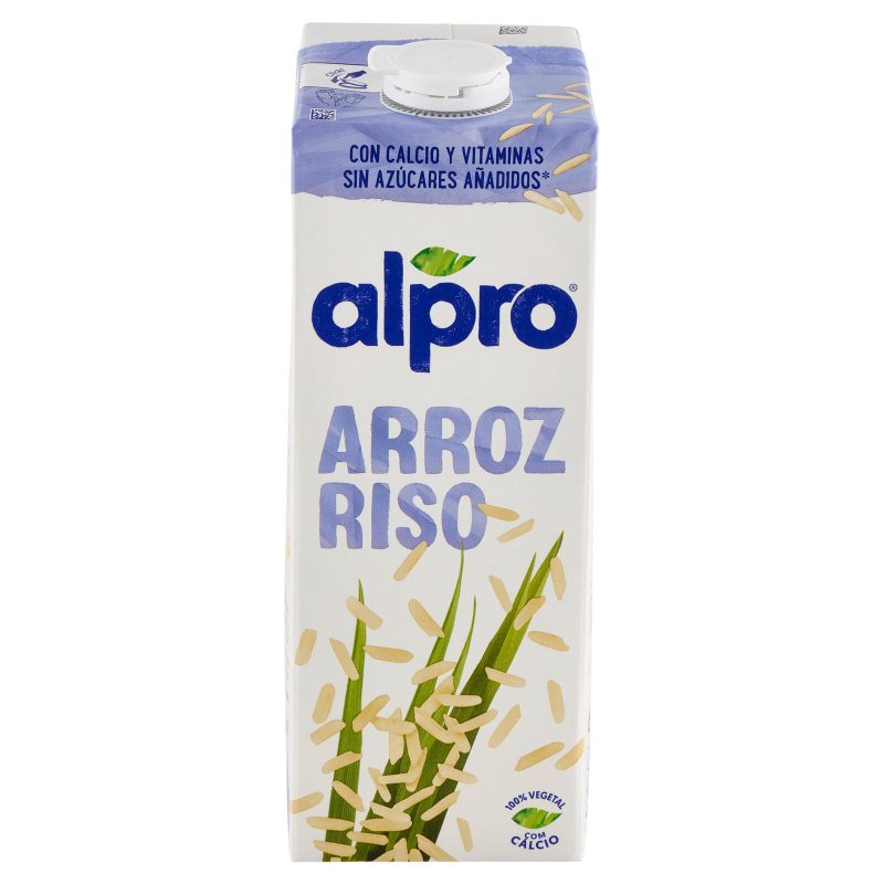 ALPRO Classico Bevanda Vegetale al Riso, Senza Lattosio, Basso in Grassi, 1l