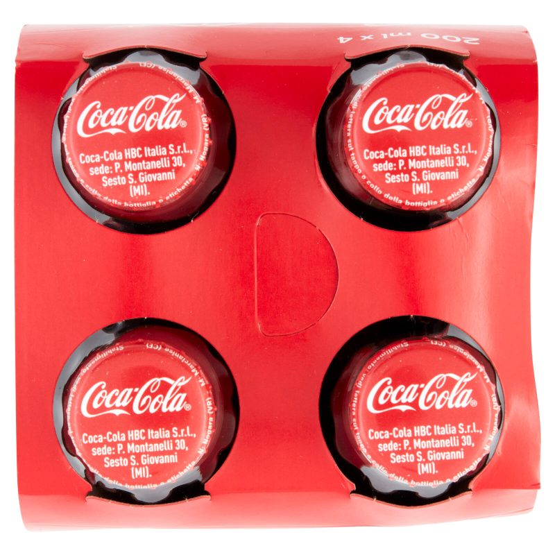 COCA-COLA Original Taste Vetro 4 x 200 ml