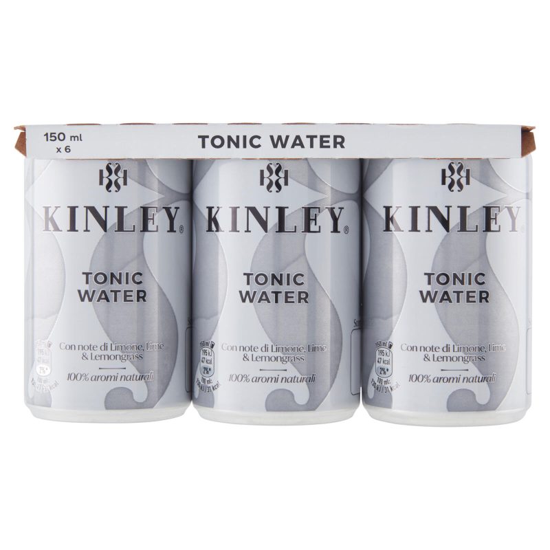 KINLEY Tonic Water Mini Can x6 - 900 ml