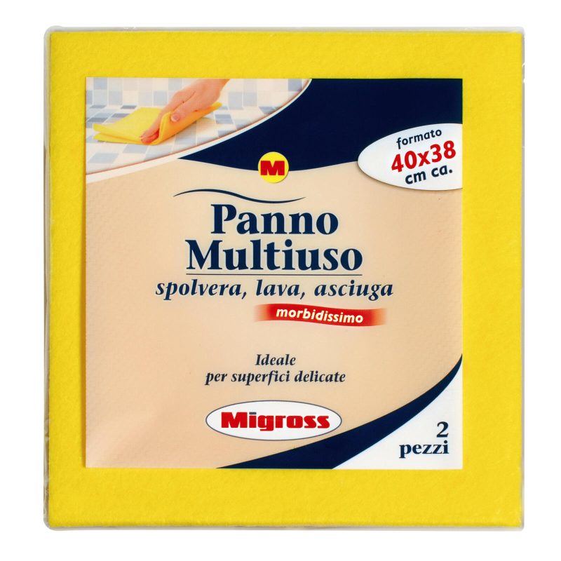 Migross 2 panni multiuso 40x30 cm