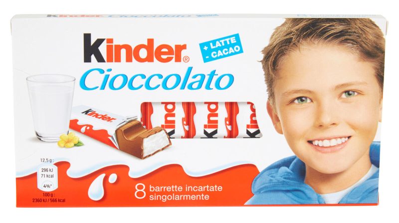 Kinder Cioccolato 
x8 - 100 g