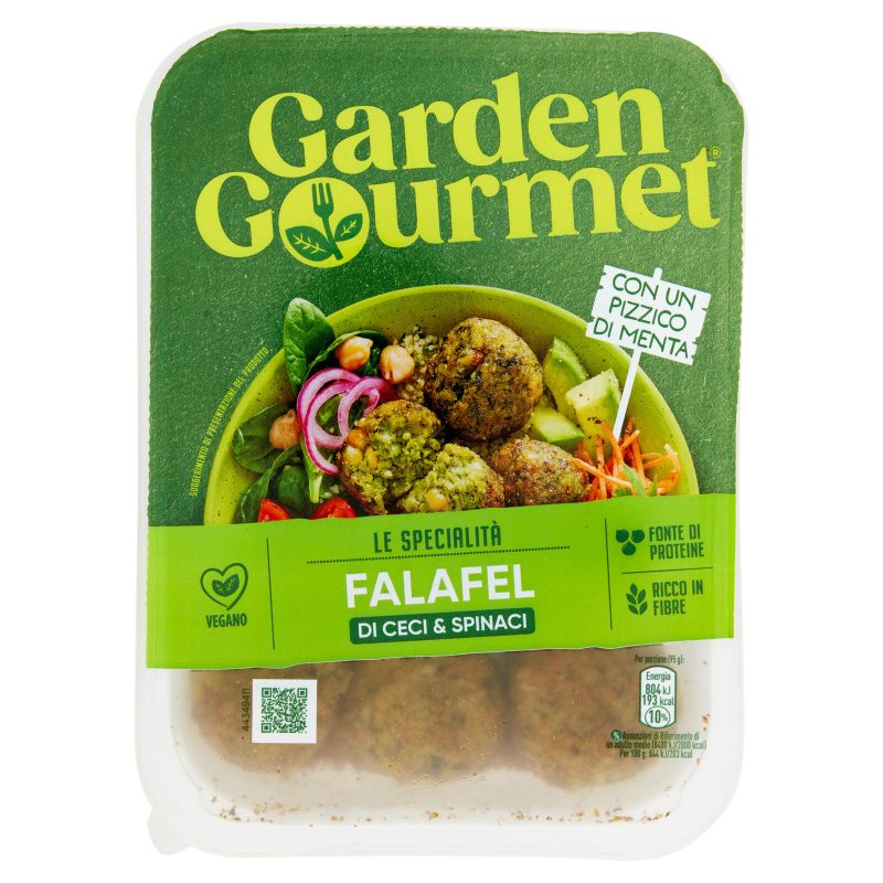 Falafel Vegano di Ceci e Spinaci Garden Gourmet
190 g