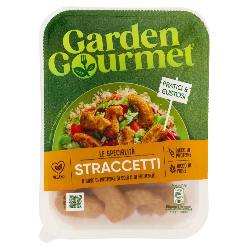 GARDEN GOURMET Straccetti Vegani di Soia 2 porzioni 175g