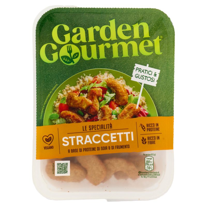 GARDEN GOURMET Straccetti Vegani di Soia 2 porzioni 175g