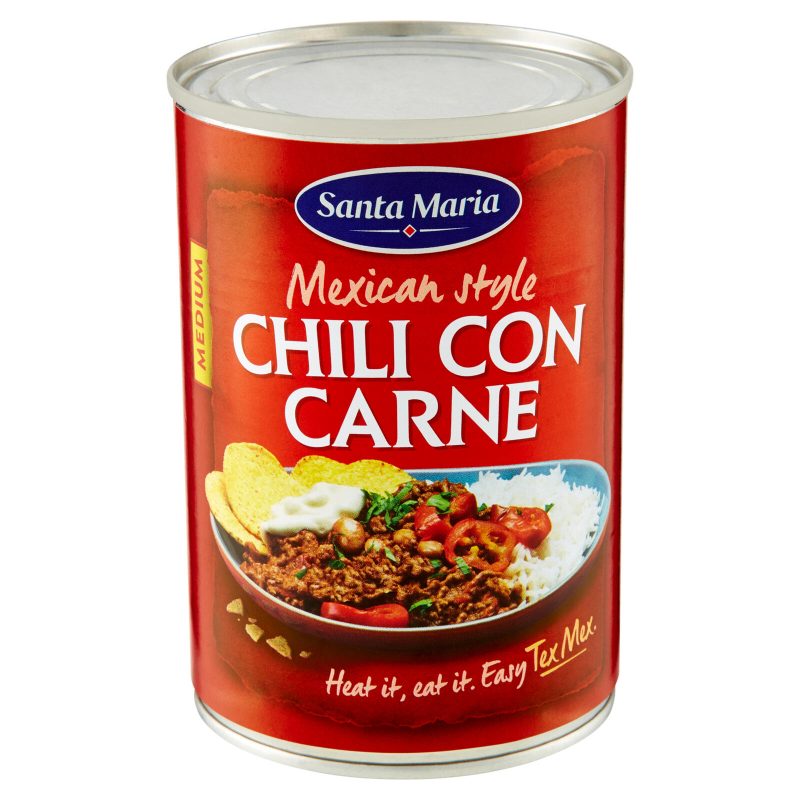 Santa Maria Mexican style Chili con Carne Medium 410 g