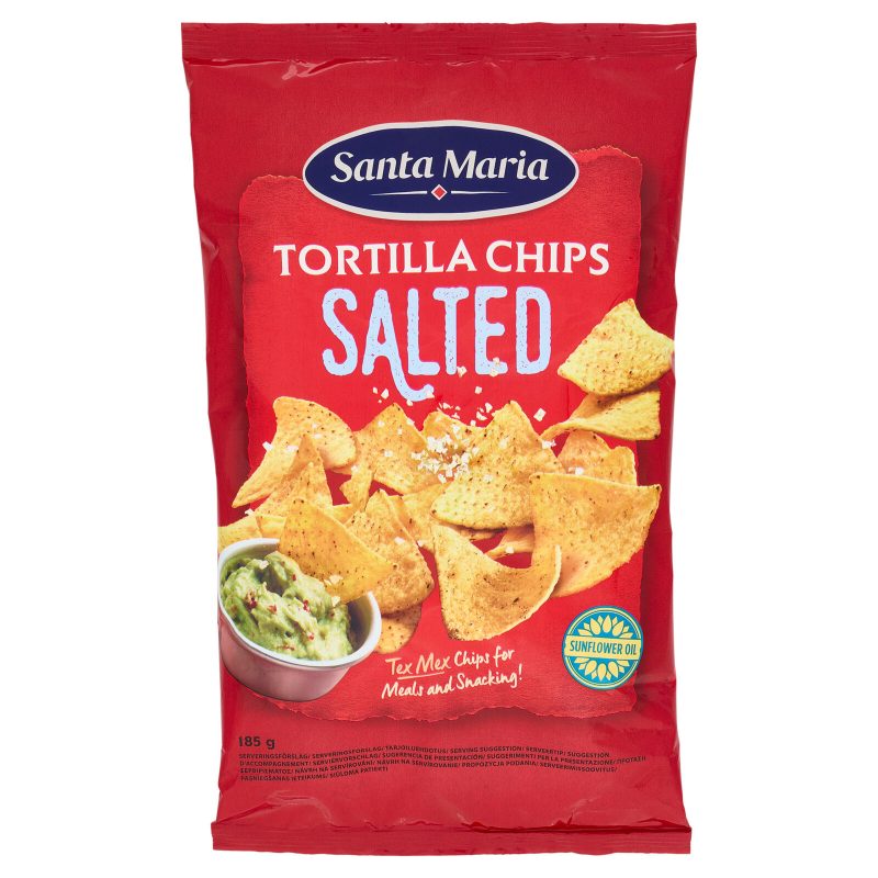 Santa Maria Tortilla Chips Salted 185 g