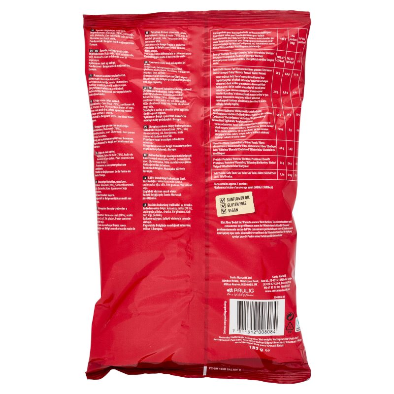 Santa Maria Tortilla Chips Salted 185 g