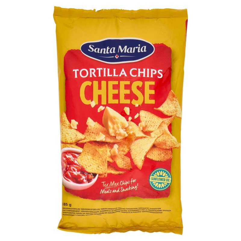 Santa Maria Tortilla Chips Cheese 185 g