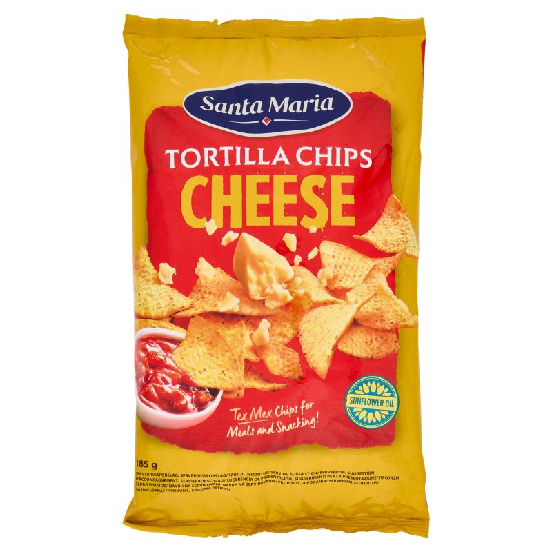 Santa Maria Tortilla Chips Cheese 185 g