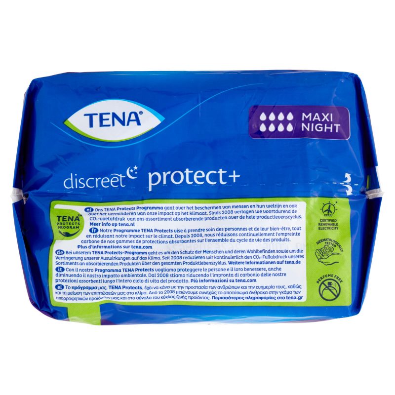 Tena discreet protect+ Maxi Night Assorbenti Notte 6 pz