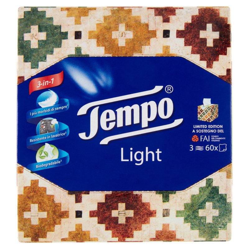 Tempo Light 3 veli 60 pz