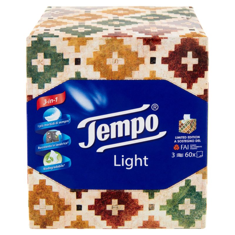 Tempo Light 3 veli 60 pz