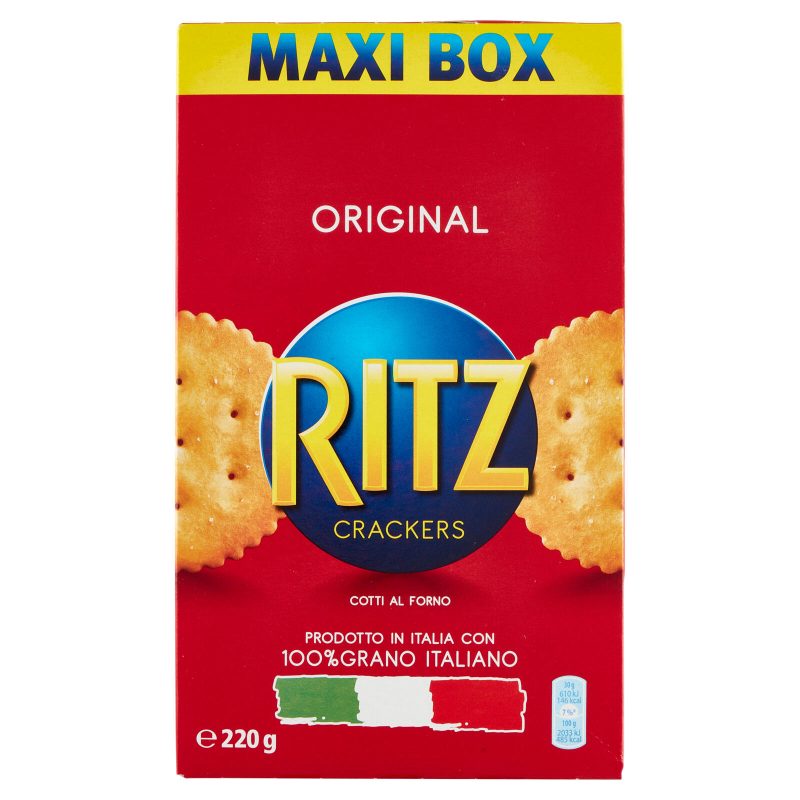 Ritz Original Crackers Maxi Formato - 220g