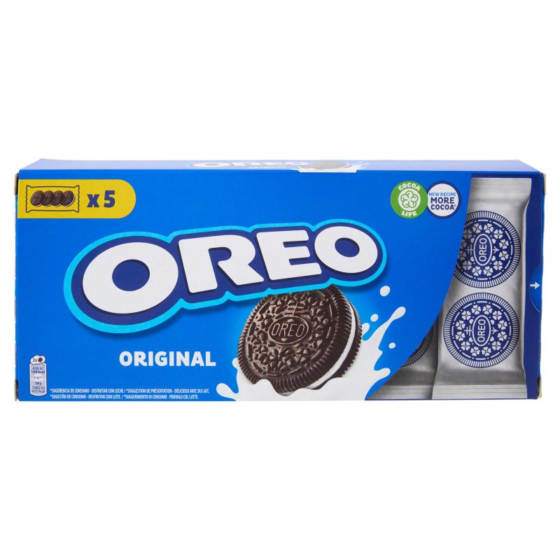 Oreo Original, biscotti con crema alla vaniglia - 220g