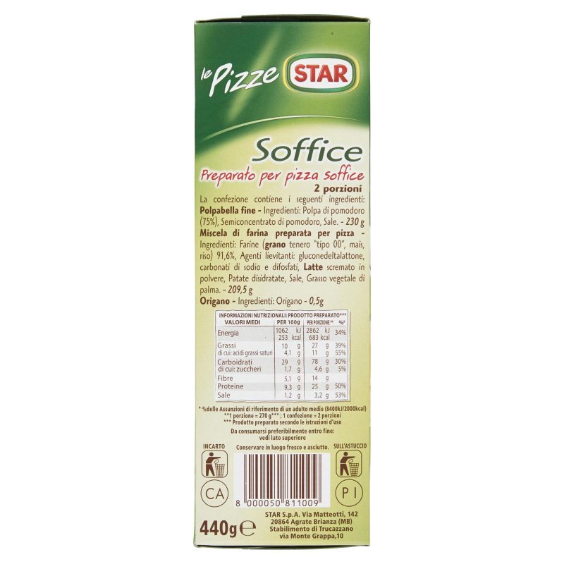 Star le Pizze Soffice 440 g