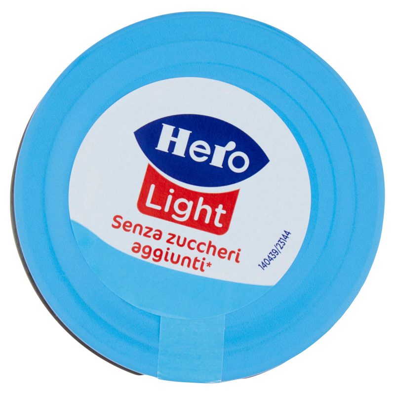 Confettura Hero Light Ciliegie Nere 280 g