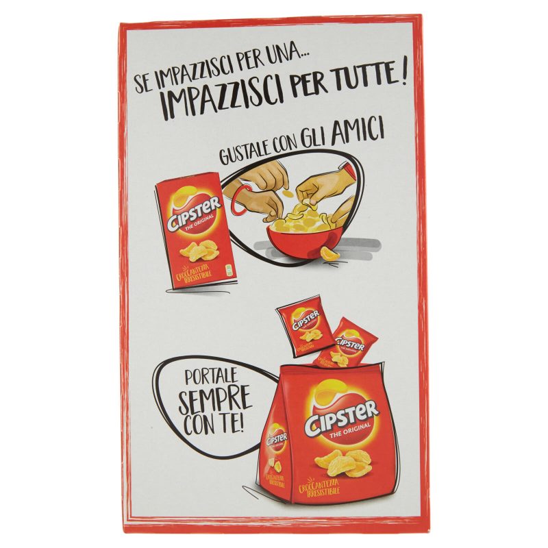 Cipster The Original Chips di Patate Astuccio - 85g