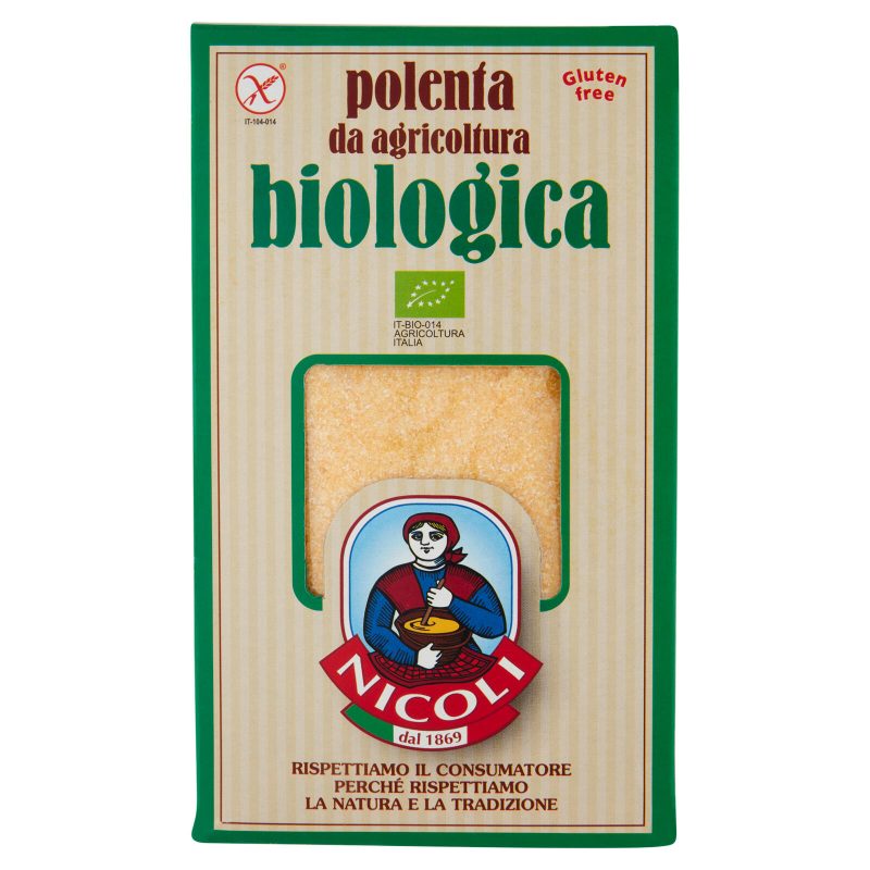 Nicoli polenta da agricoltura biologica 500 g