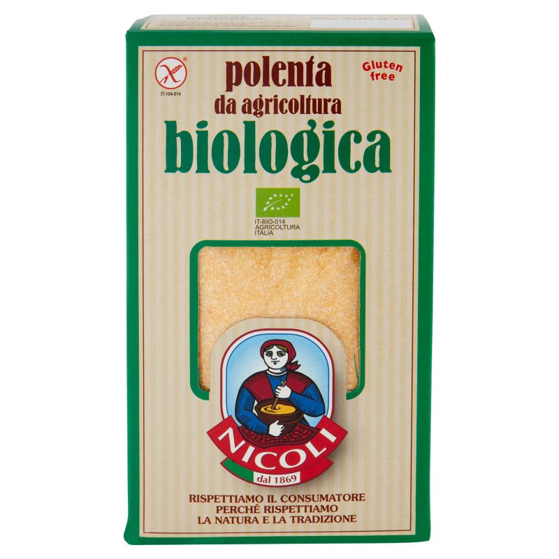 Nicoli polenta da agricoltura biologica 500 g