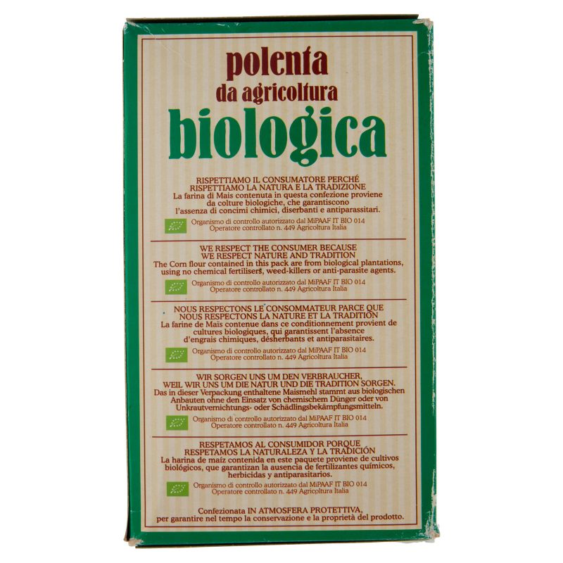 Nicoli polenta da agricoltura biologica 500 g