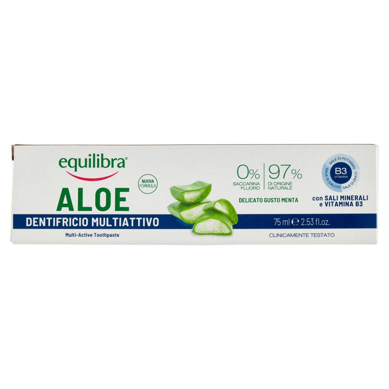 equilibra Aloe Dentifricio Multiattivo 75 ml