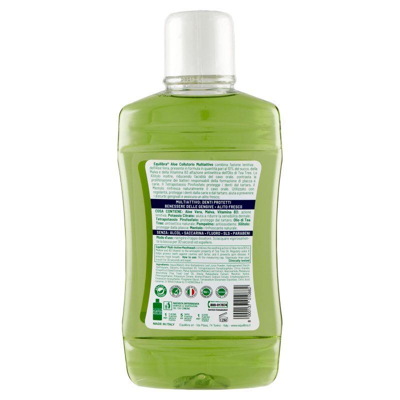 equilibra Aloe Collutorio Multiattivo 500 ml