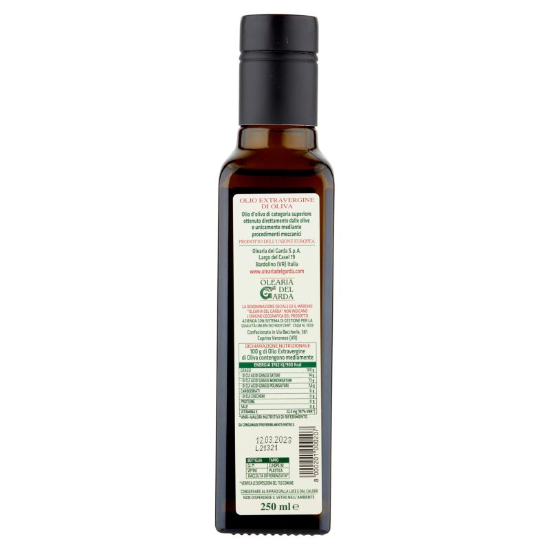 Olearia del Garda Olio Extravergine di Oliva 250 ml