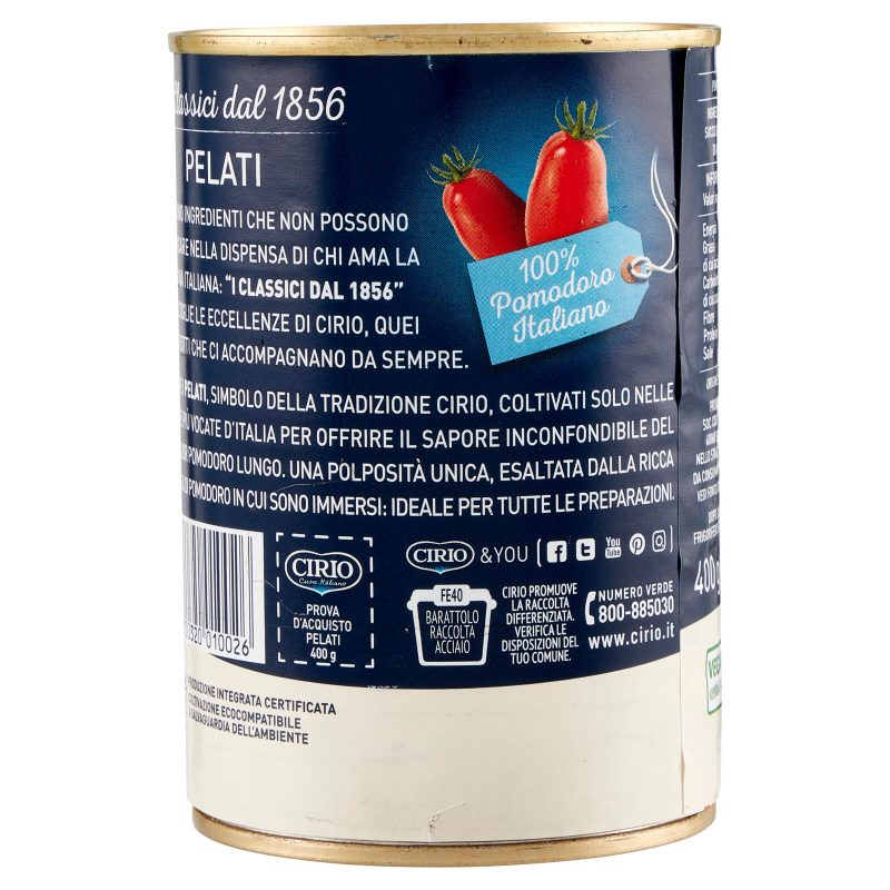 Cirio i Classici dal 1856 Pelati 400 g