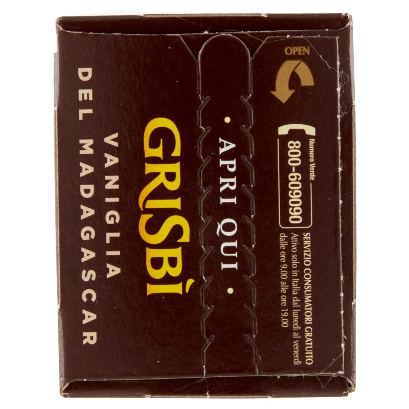 Grisbì Vaniglia del Madagascar 9 x 15 g