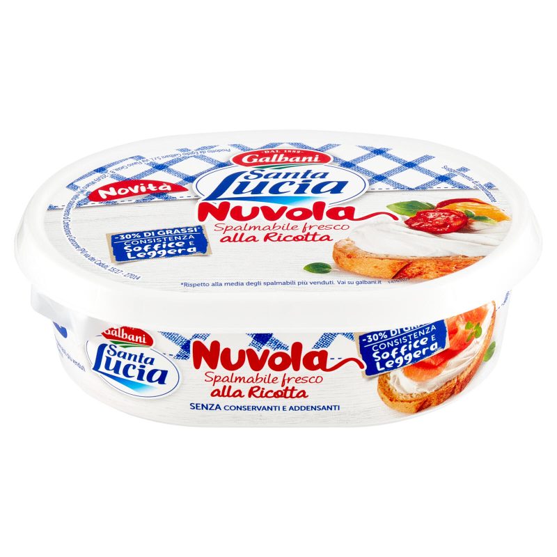 Galbani Santa Lucia Nuvola Spalmabile fresco alla Ricotta 180 g