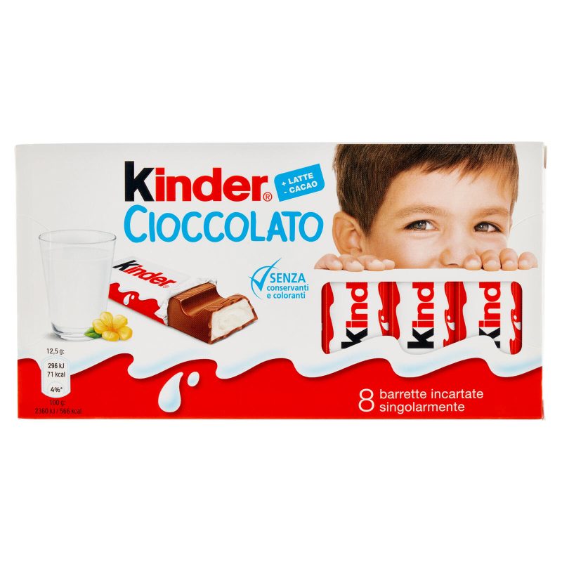 Kinder Cioccolato 
x8 - 100 g