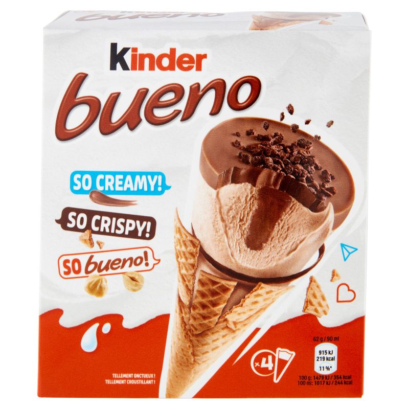 Kinder bueno 4 x 62 g