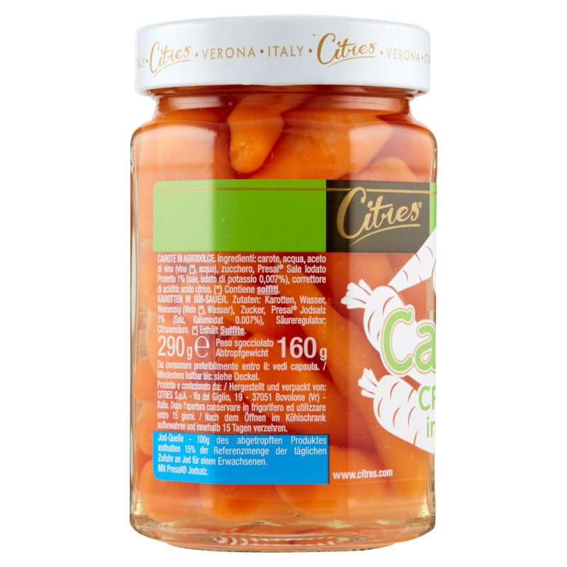 Citres Mini Carotine Croccanti in Agrodolce 290 g